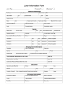 Juror Information Form