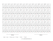 Jury Selection Pool Seating Chart