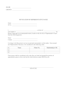 Revocation Of Representative Payee legal pleading template