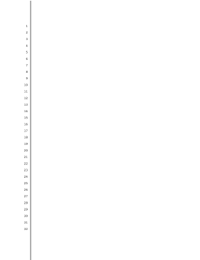 Blank pleading paper, 32 lines, 1-inch left and right margin, double border line legal pleading template