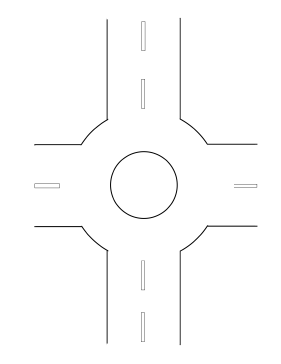 Accident Sketch Roundabout legal pleading template