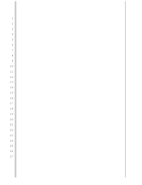 Blank Legal Pleading Paper 27 Lines Single Space legal pleading template