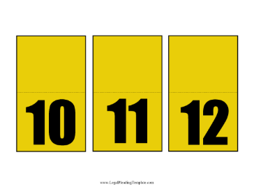 Crime Scene Evidence Markers 10 12 Foldable legal pleading template