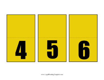 Crime Scene Evidence Markers 4 6 Foldable legal pleading template