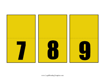 Crime Scene Evidence Markers 7 9 Foldable legal pleading template