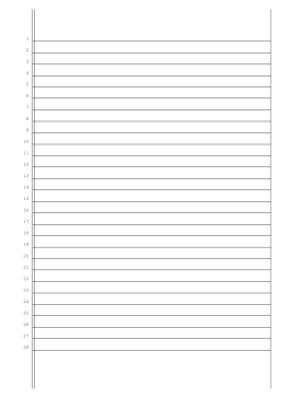 Lined Legal Pleading Paper legal pleading template