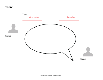 Text Message Photos Bubble Trial Exhibit Right legal pleading template